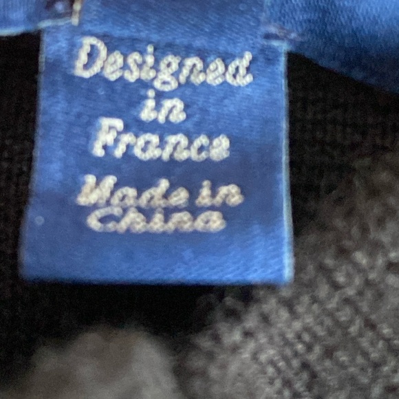 Faconnable Merino Wool Button Down High Neck Cardigan with Pockets Black Size M - Picture 10 of 12